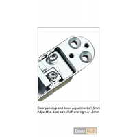 DHZDG 80 3D Concealed Hinges UAE for Heavy Duty Architectural Doors